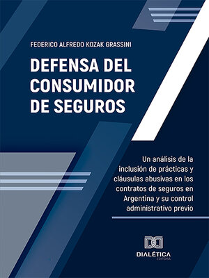 cover image of Defensa del Consumidor de Seguros